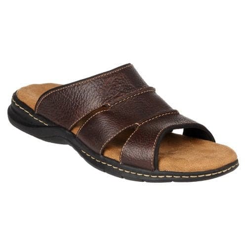 Dr. Scholl's Shoes Men's Gordon Sandal, Brown, 9 M US