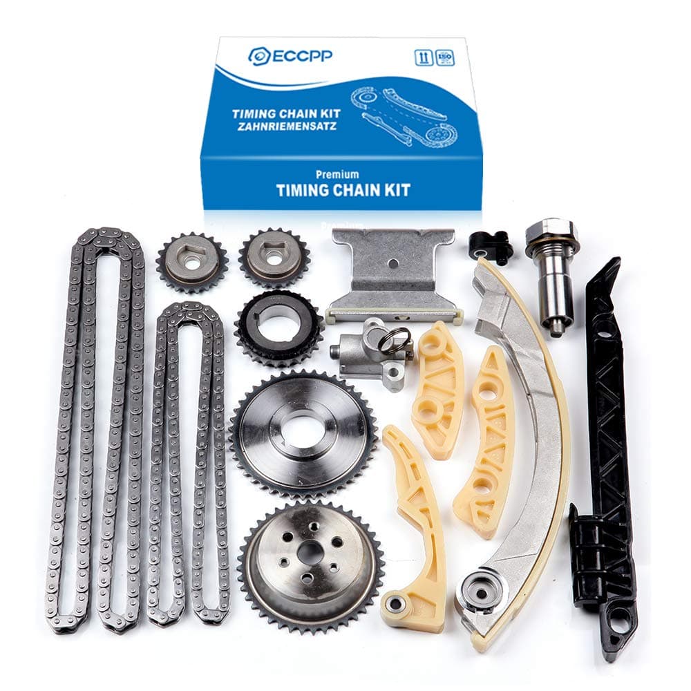 ECCPP Timing Chain Kit fits for Chevrolet Equinox for Chevrolet Malibu for Buick 20112015 20062013 Replace12680750 94201S 94201SX wTiming Chains Crank Sprocket Tensioner Guide Rail VVT Gear