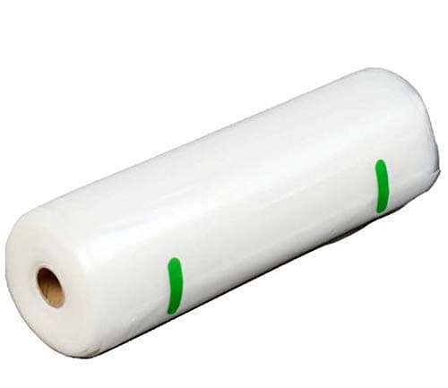 Fresh World Vacuum Sealer Roll 13 x 50 BPA Free Super Thick 90um micrometer or 354 mils thousandth of an inch Works with FoodSaver and All Vacuum Sealers Preserve Food and Save Money