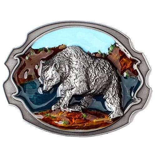 Seastone Men's Belt Buckle in Bear (FABER-01)