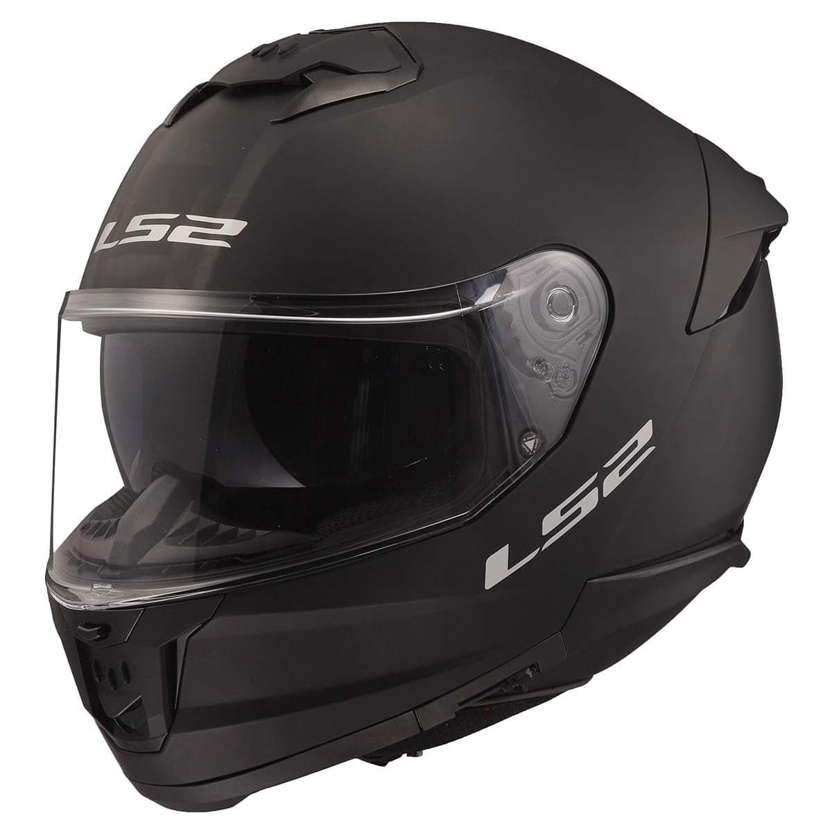 LS2 Helmets Stream II Full Face Motorcycle Helmet WSunShield Matte Black XSmall