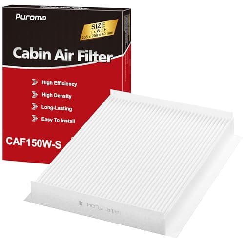 Puroma Cabin Air Filter, Replacement for CF12150, 6081C, 12150-C1, Compatible with Ford Expedition, F-150, F-250, F-350, F-450, F-550 Super Duty, Lincoln Navigator