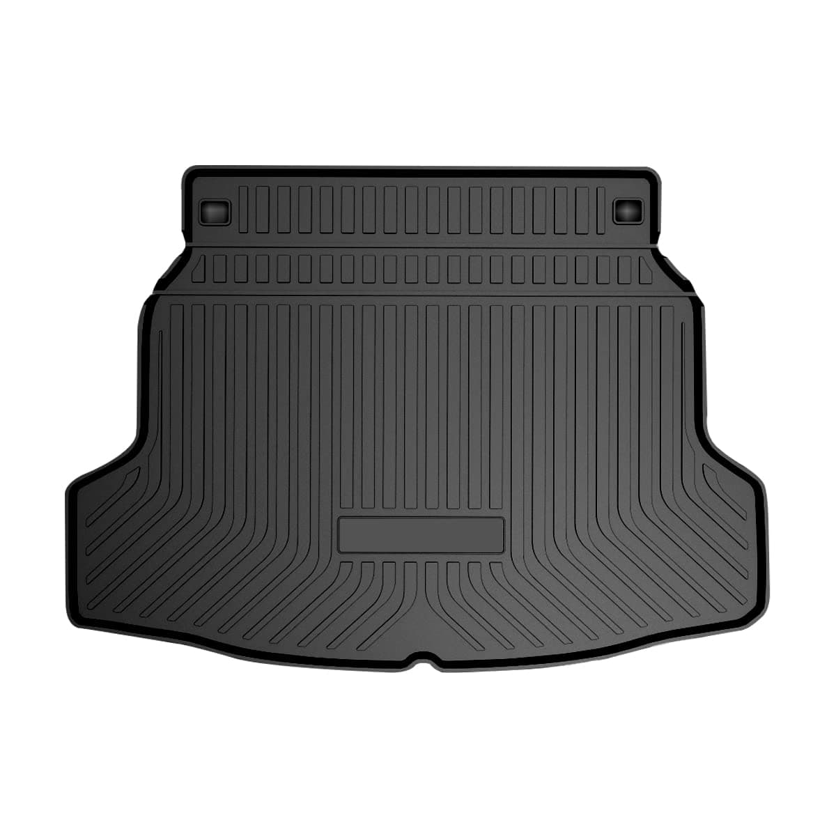 T TGBROS Custom Fit for Cargo Mat 20172021 Honda Civic Hatchback No Sport or Sport Touring Models All Weather Cargo Liner Floor Mat Black
