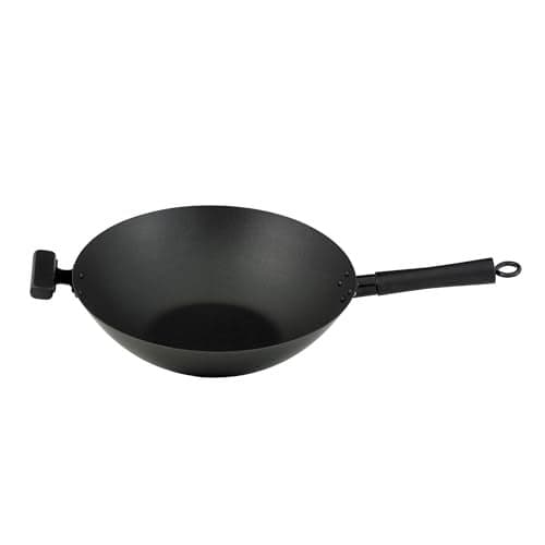 Helens Asian Kitchen Wok Premium Excalibur NonStick with StayCool Handles 14Inches