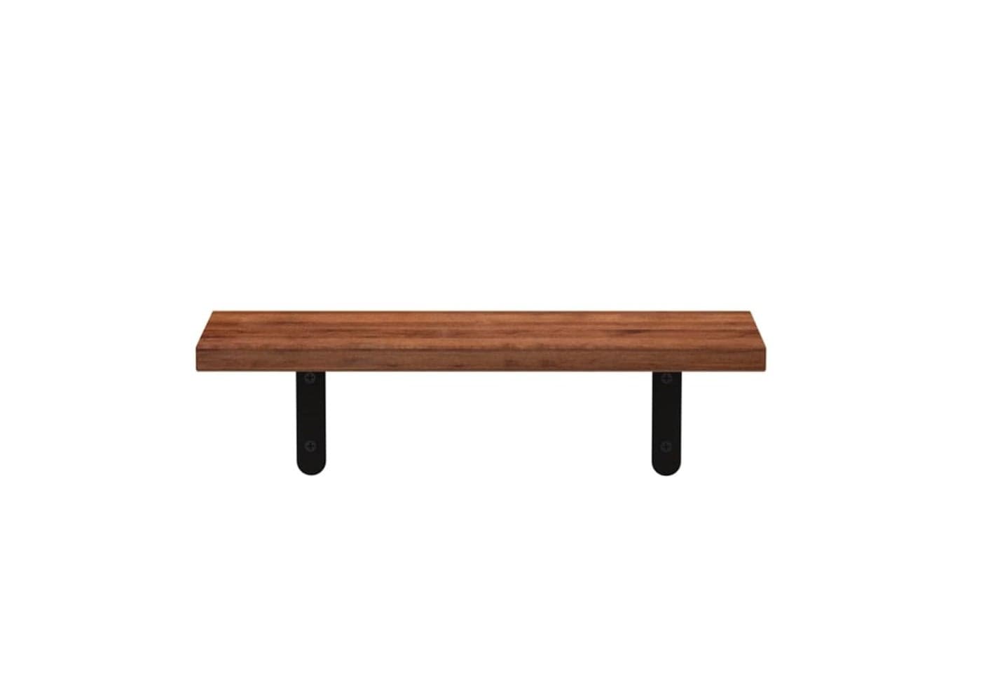 flux 20 Inch Wooden Floating Shelves for Wall, Home Decorative Shelf Wall Mounted Ledge Shelf for Bathroom, Bedroom, Living Room Home and Office (Pack of 1, Brown)