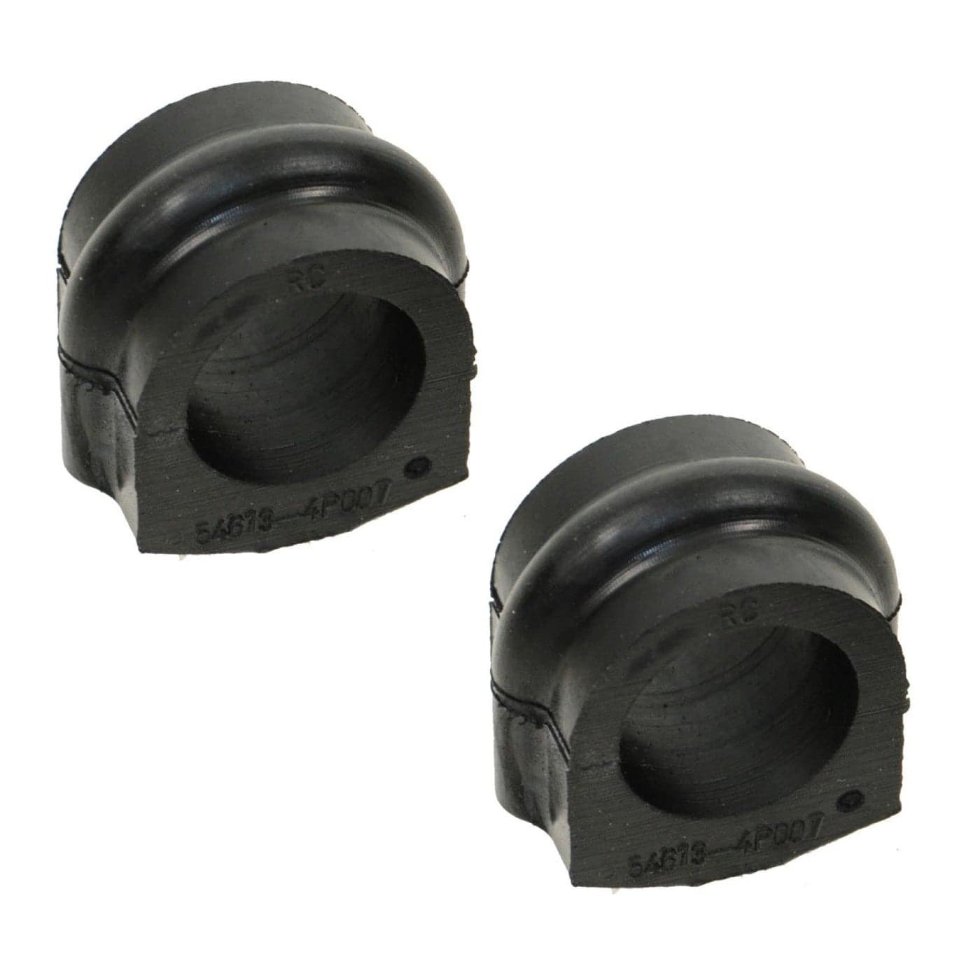 TRQ Front Sway Stabilizer Bar Frame Bushing Pair Kit Compatible with Pathfinder Xterra 240SX QX4