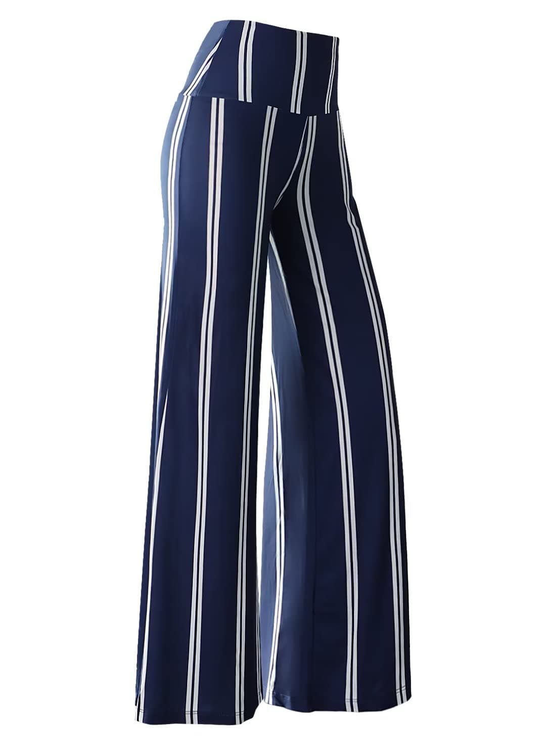 Arolina Women's Stretchy Wide Leg Palazzo Lounge Pants Casual Comfy High Waist Palazzo Pants