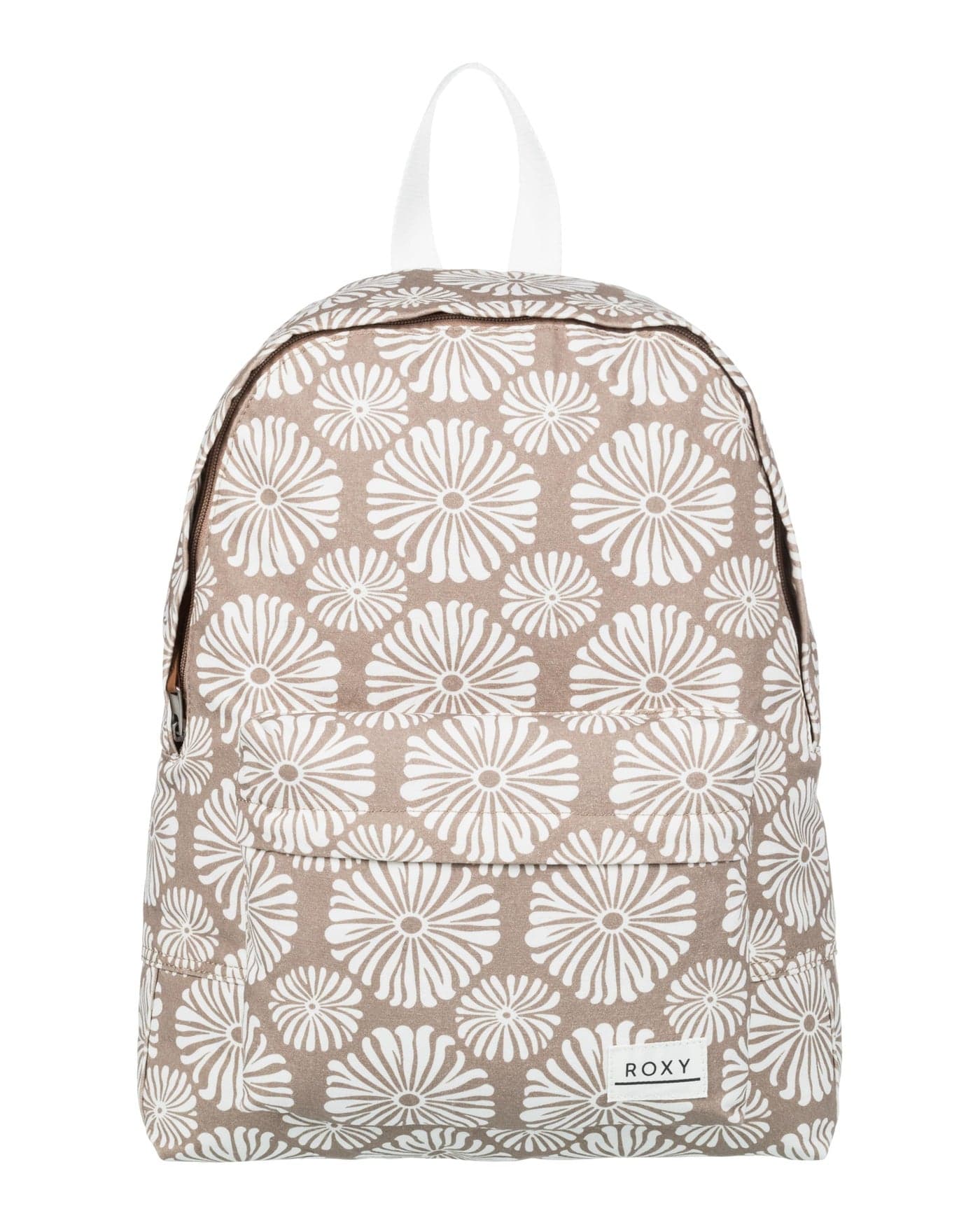 Roxy Women's Sugar Baby Backpack | Travel | Vacation | Everyday Carry | 14L Capacity | Padded Straps, Portabella Tile, One Size