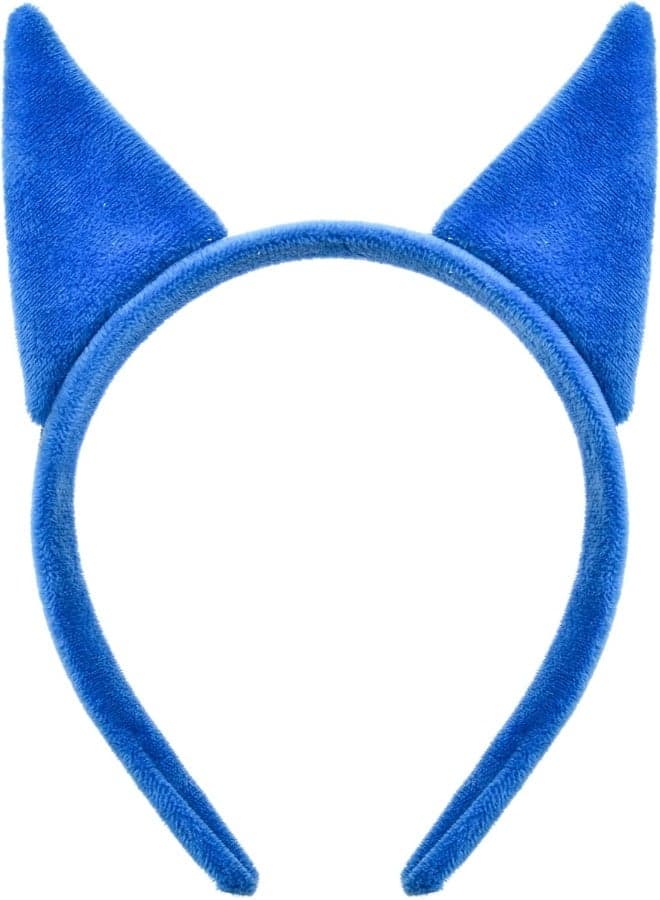 Merroyal Blue Cat Ears Headband Boy Girls Halloween Accessory Cat Costume