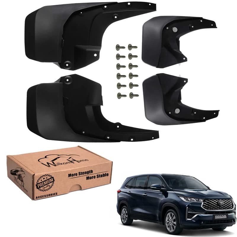 WolkomHome Car O.E Type Mud Flaps Mud Guard for Innova Hycross 2023