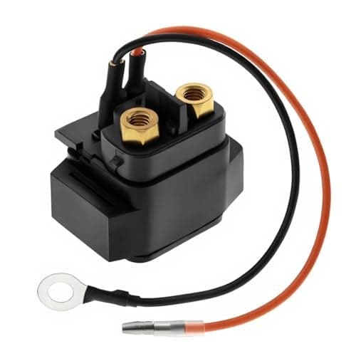 LINGYAO Starter Relay Solenoid 68V8194A0000 for Yamaha Outboard F50 F60 F75 F90 F115 F150 F200 F225 Replaces 68V819400000 Fits 20002016 4Stroke Engines