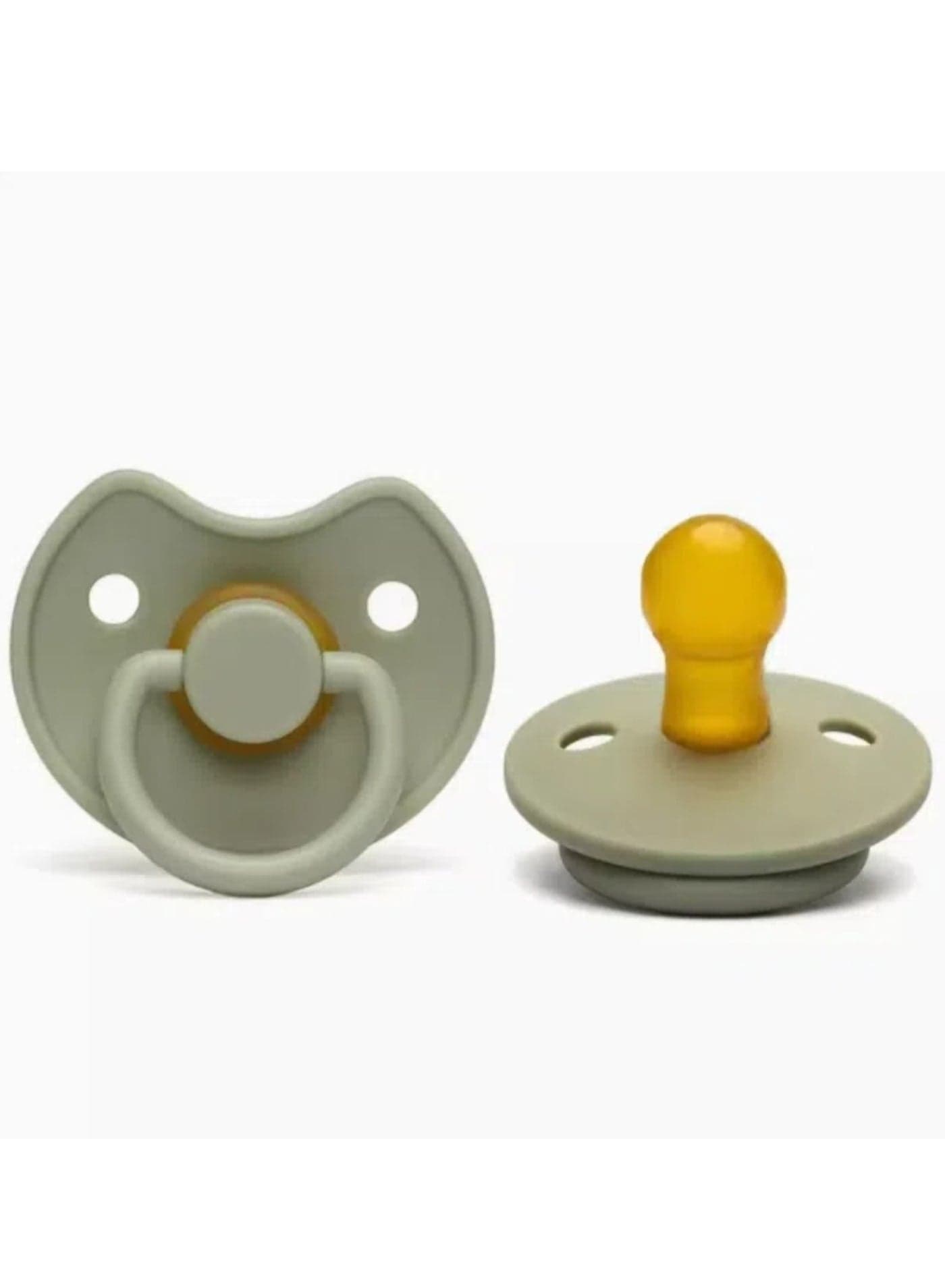 Pacifiers | 1-Pack Soothers | BPA-Free Natural Latex Food Grade | Super Soft Bite Resistance | Sleep Anti-Flatulence | Teething Toy | Green