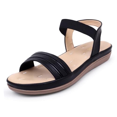 TRASE Women Flats Footwear - Casual Flat Sandals For Women - Women Sandals Stylish - Stylsih Girls Sandals For Daily Use - Ladies Flat Sandal