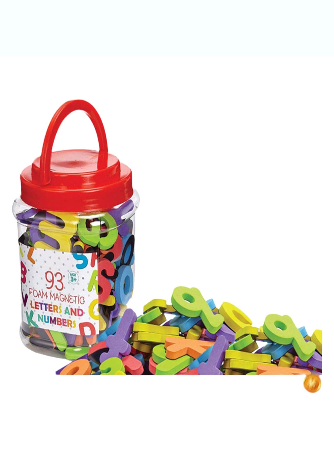 Cartoon Elements Of Fun And Iron-absorbing Nature Of Materials, Cartoon Iron-Absorbing Nature Of Children's Letters Color Creative Gifts