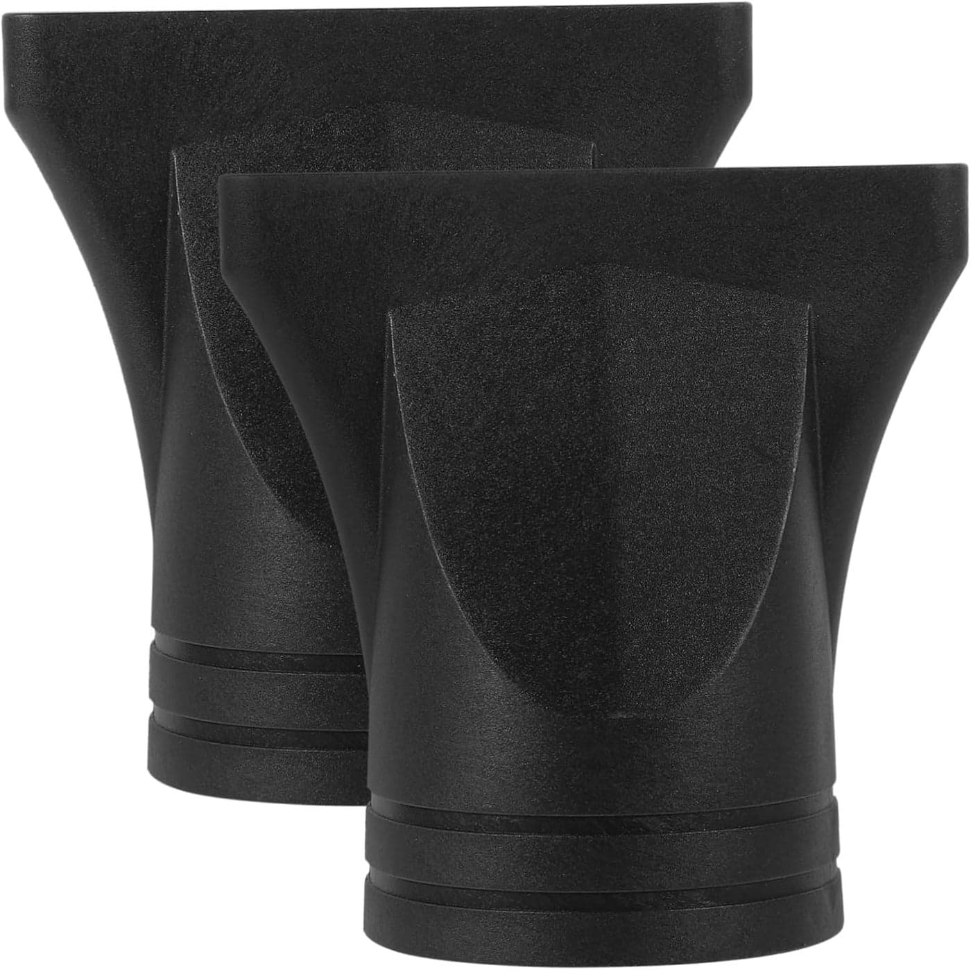 Beaupretty Plastic Hair Dryer Diffuser Plastic Hair Dryer Nozzle Replacement Universal Blow Dryer Diffuser Attachment for Concentrated Hair Drying Black, 8X7.5cm