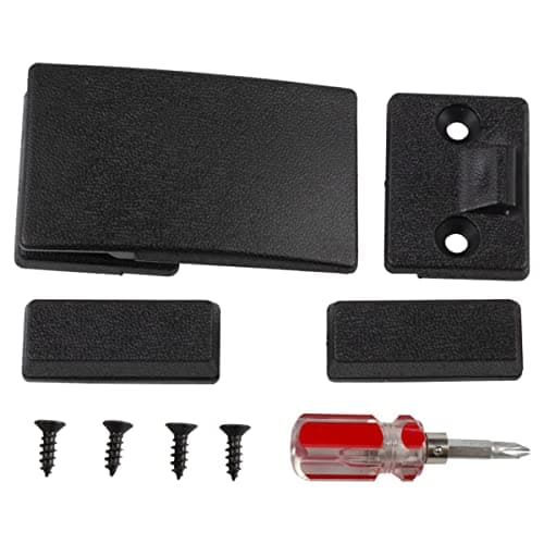 RLB-HILON Rear Back Sliding Window Latch Lock and Striker Compatible with Nissan D21 Hardbody Pickup 1986 to 1994 Year, for Nissan 720 Pickup 1984 to 1986 Year