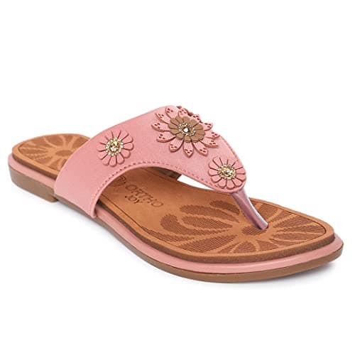 ORTHO JOY Women's Extra-Soft Doctor Slippers - Pink