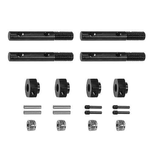 Thicker UTB10 Portal Stub Axles Harden Steel Capra Drive Shaft 110 Scale Accessories for RC Rock Crawler Axial Capra 19 SCX10 III Upgrades2 Set4Pcs