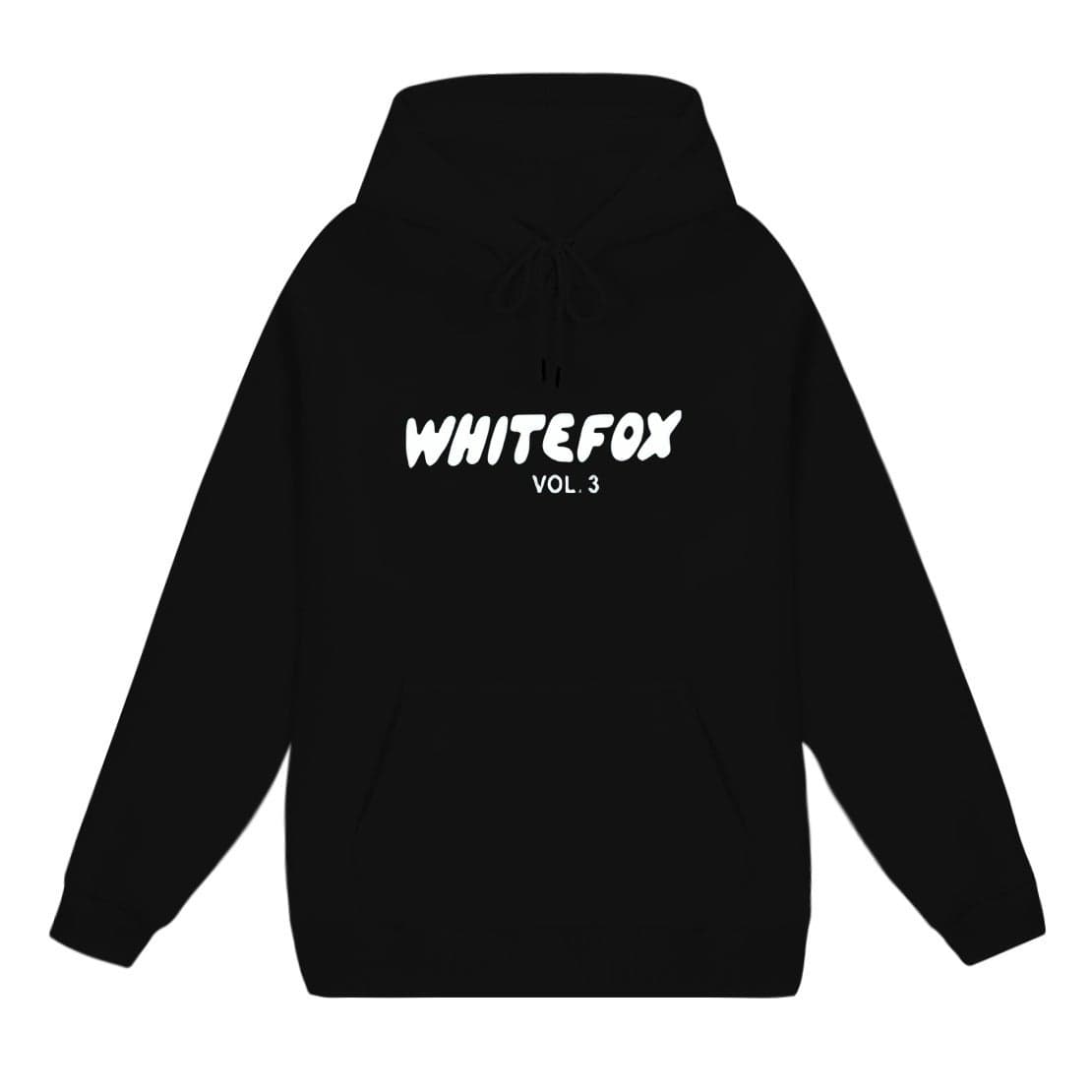 New Women'S Hooded Sweat Whitefox Letter Fleece Loose Casual Sweat
