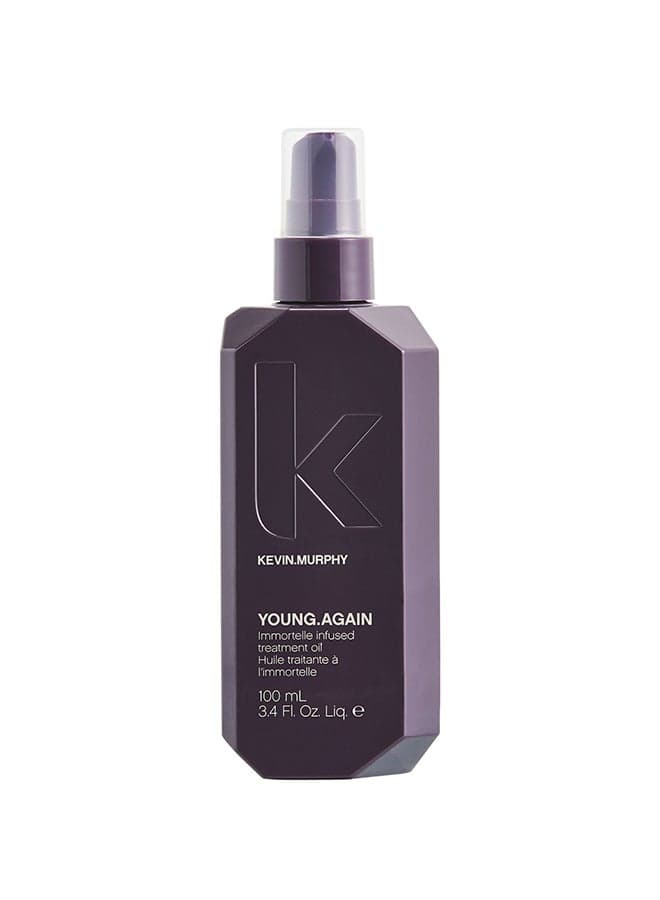 Young Again Immortelle Infused Hair Oil For Damaged And Ageing Hair 100ml