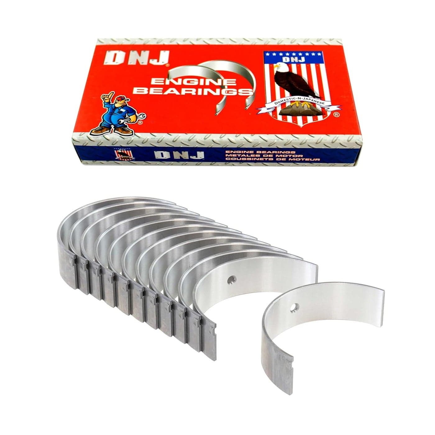 DNJ RB421 Rod Bearings Set for Ford, Mazda, Mercury (1986-2011)