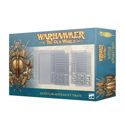 Warhammer Games Workshop The Old World: Modular Movement Trays, Grey