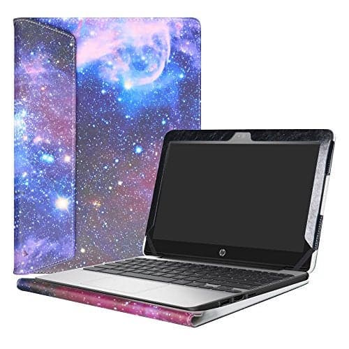 Alapmk Protective Case Cover for HP Chromebook 11 G5 EE/G4/G3/G2/G4 EE/11-2000 Series Laptop(Warning:Not fit HP Chromebook 11 G6 EE/G5/G1/11-v000/11-1100 Series) 11.6",Galaxy