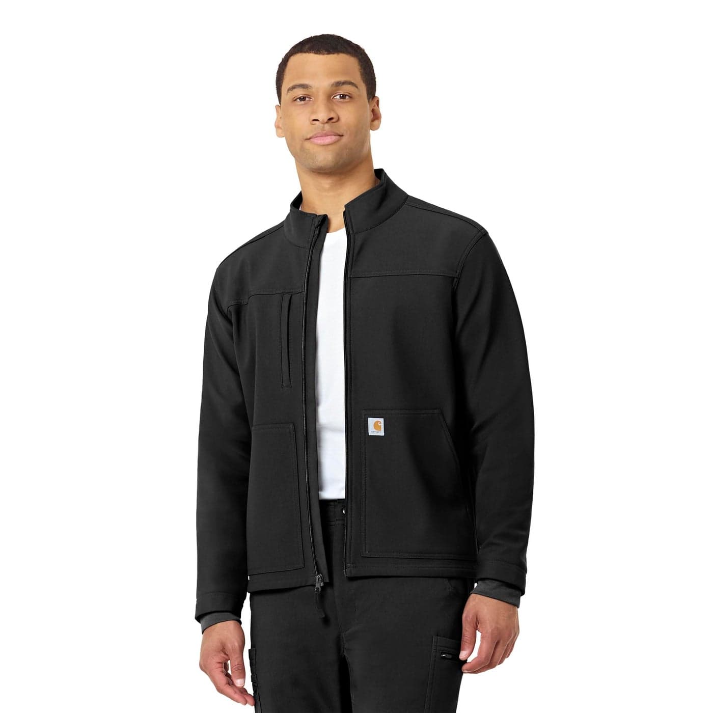 Carhartt Rugged Flex Scrubs for Men Bonded Fleece Jacket