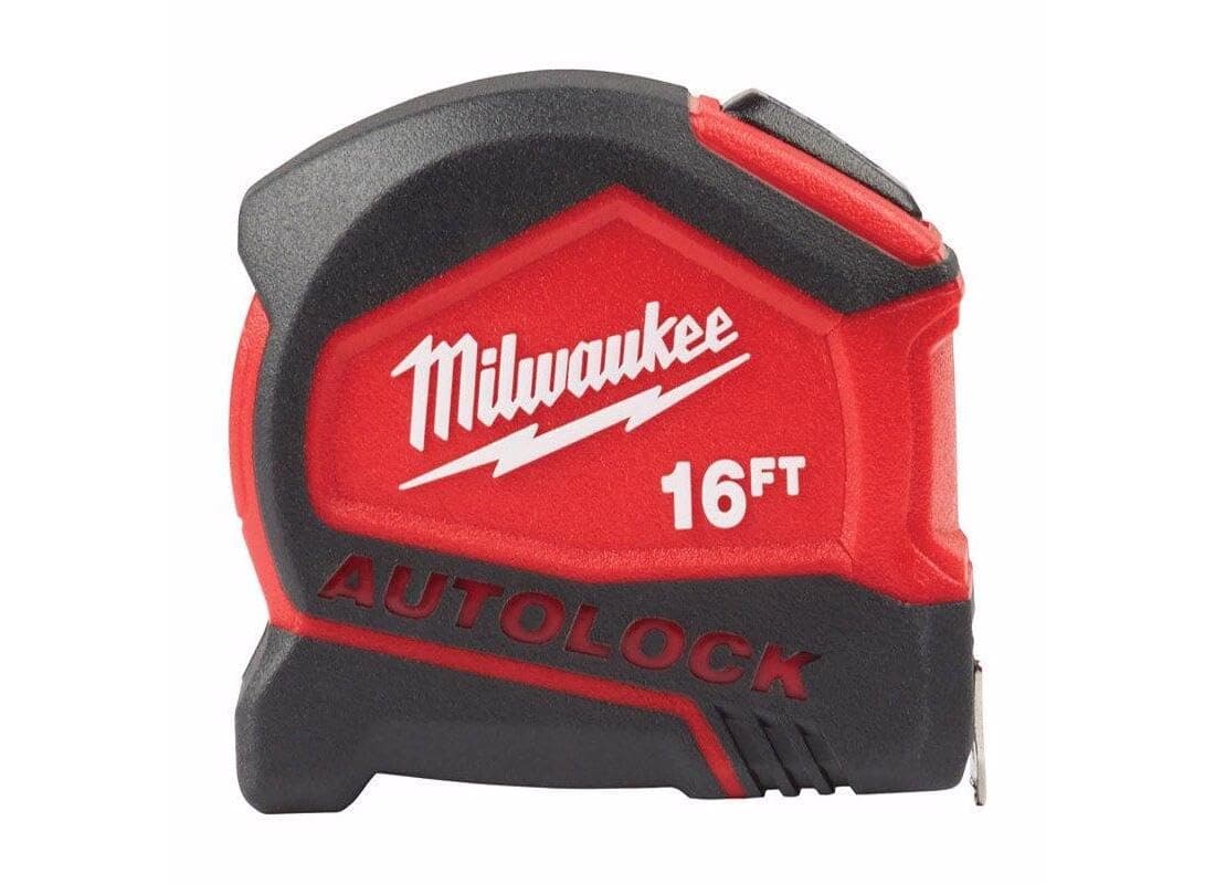 Milwaukee measure tape TAPE MEASURE AUTOLOCK 16FT