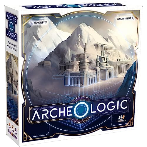 ArcheoLogic A Competitive Deduction Board Game Locate Map Out A Hidden City Ages 12 14 Players