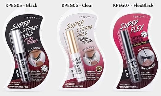 Kiss I Envy Eyelash Adhesive Super Strong Hold Clear 5 Gram