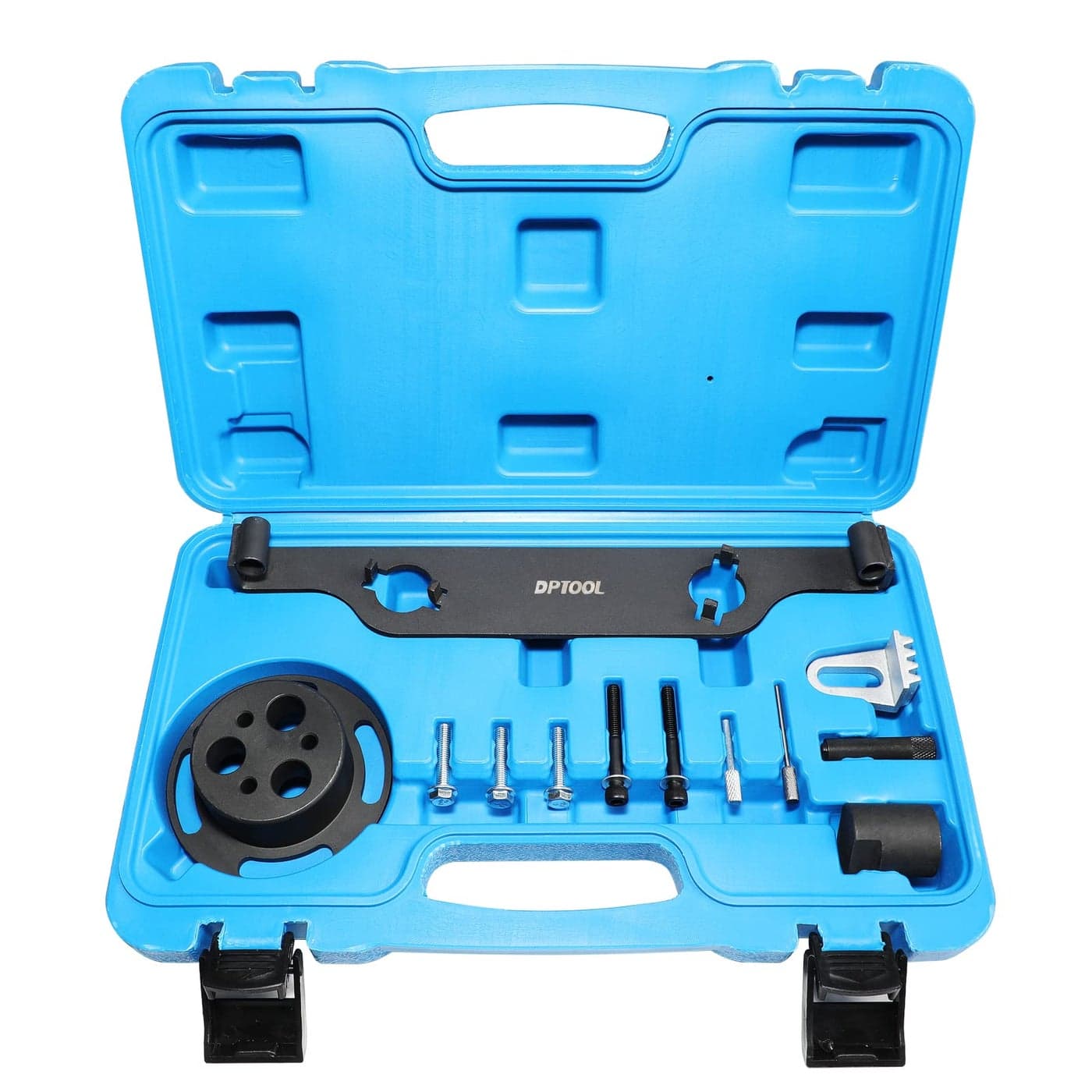 DPTOOL Camshaft Actuator Locking Timing Tool Cam Phaser Retainer Water Pump Sprocket Retainer Holding Tool Compatible with GMBuickChevroletGMC Ecotec 20 24 Engine Replace EN48953