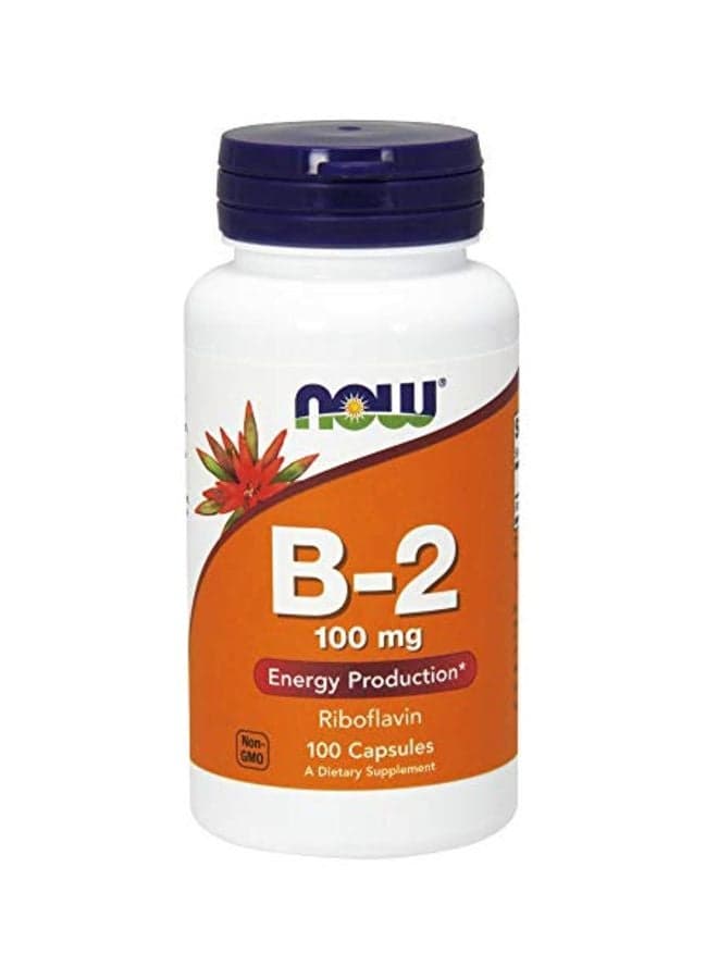 Vitamin B-2 Energy Production - 100 Capsules