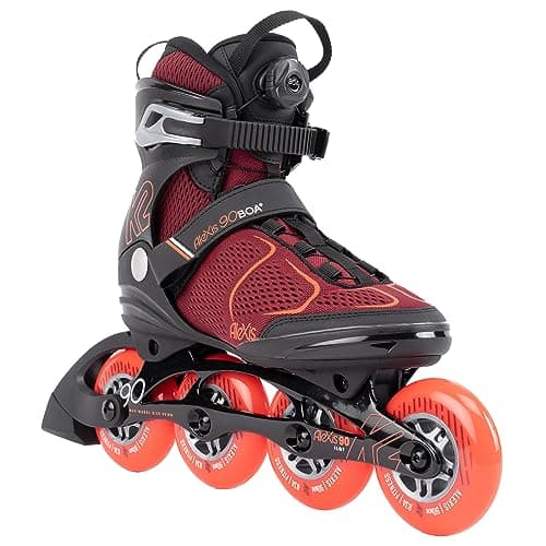 K2 Skate Alexis 90 Boa Color BurgandyOrange Size 5 I220202201050