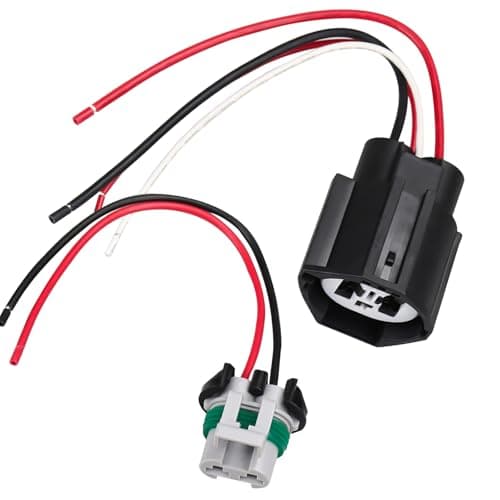 Cooling Fan Control Relay Module Connector Plug Wire Harness 902-209 for Ford Crown Victoria Focus Lincoln Town Car Mercury Grand Marquis