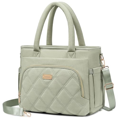 Artelaris Lunch Bag Women Adult Insulated Lunch Box Leakproof Lunch Cooler Bag Reusable Large Lunch Cooler for Work Picnic Travel Green