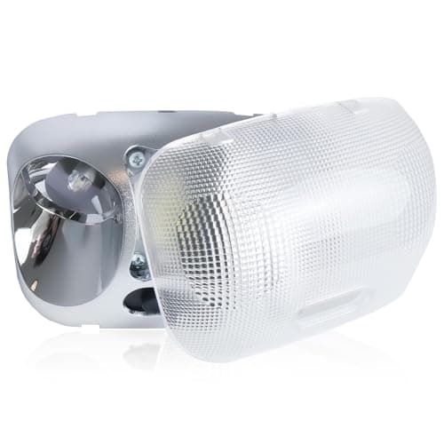 F37Z-13776-B LED Map Lamp Assembly with Cover Compatible with Ford Ranger 1993-2004 Cab Interior Overhead Dome Map Light Ceiling Reading Light Replace # F37Z13776B F67Z-13783-AA F67Z13783AA