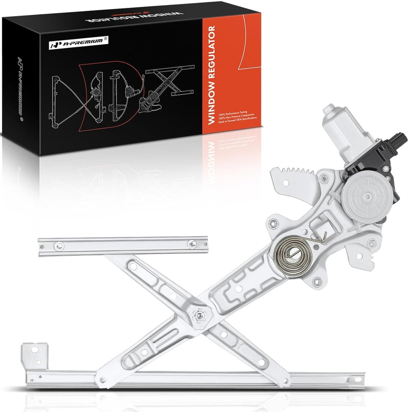 A-Premium Power Window Regulator with Motor for Honda Civic 2012-2015 Sedan Front Left Driver Side