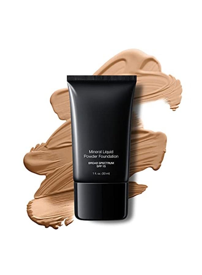 Jolie Mineral Liquid Powder Foundation SPF 15 1 Fl Oz Hypoallergenic For All Skin Types Light Nude