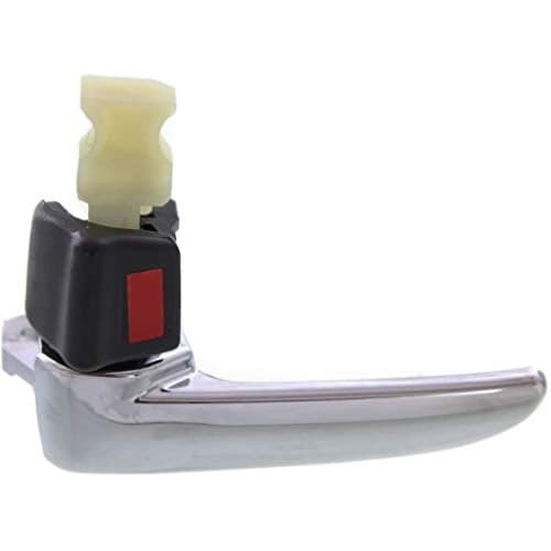 KarParts360 for Mazda 3 2004-2009 Interior Door Handle Front, Driver Side Chrome lever | with door lock button| Trim:All Submodels