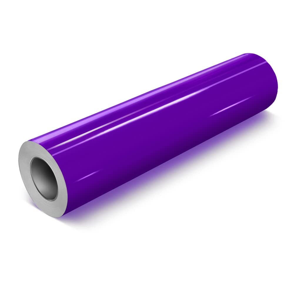 VViViD Purple Gloss DECO65 Permanent Adhesive Craft Vinyl for Cricut Silhouette Cameo 7ft x 118 Roll