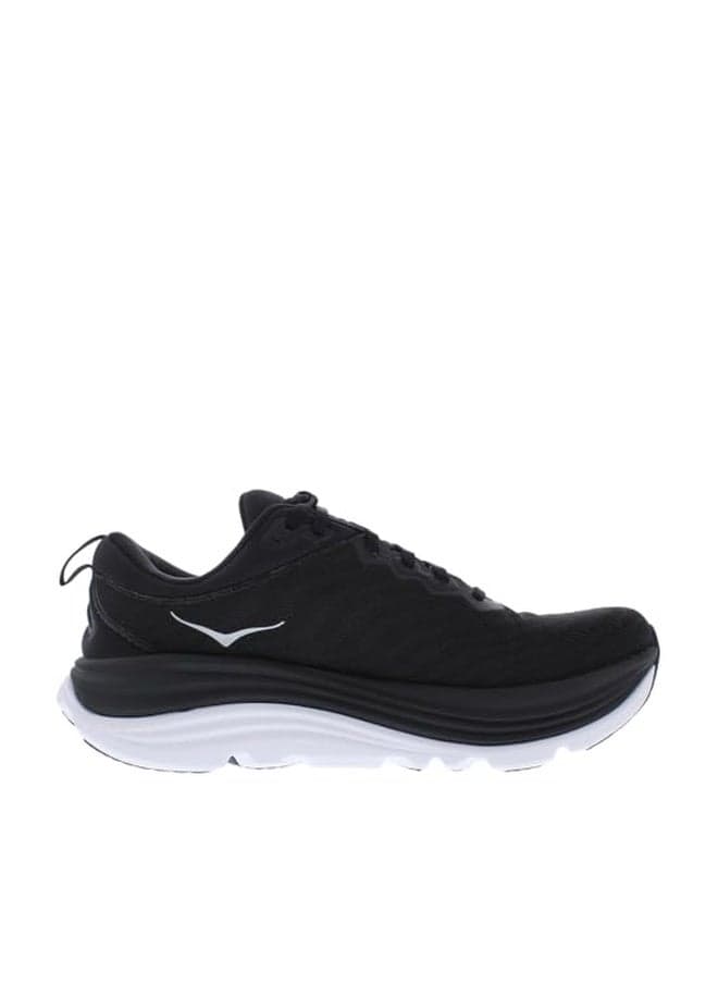 HOKA Gaviota 5 Womens Shoes Size 7.5, Color: Black/White