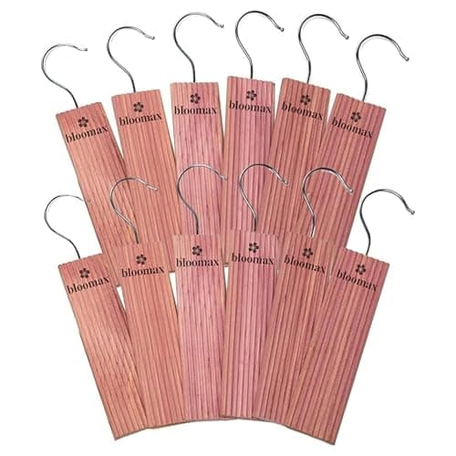 BLOOMAX® Cedar Blocks – Moth Repellent – Pack of 40