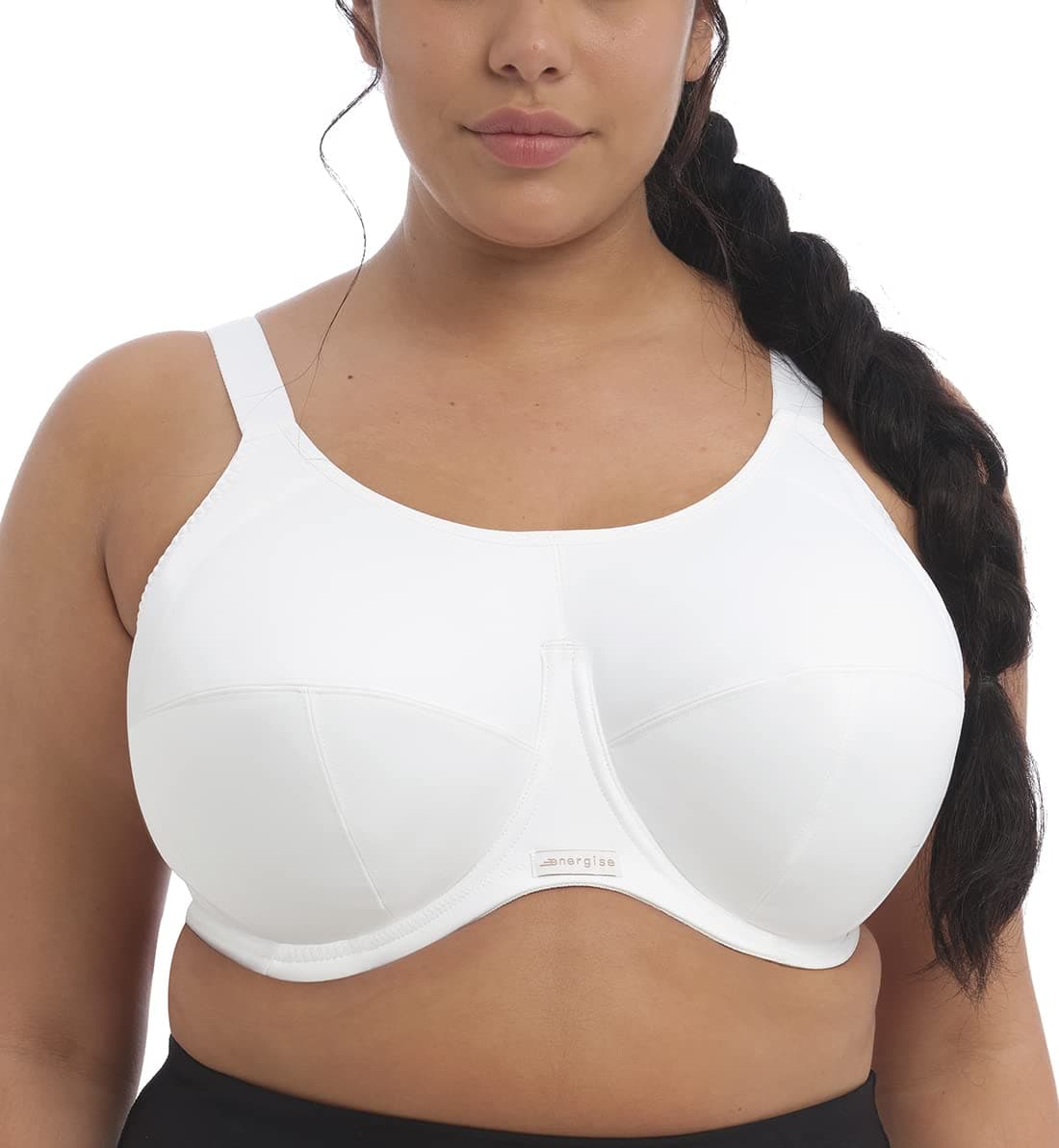Elomi Women's Energise Underwire Sports Bra White