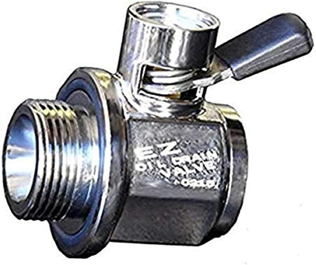 EZ Oil Drain Valve (-110) Silver NPT 3/8-18 Thread Size