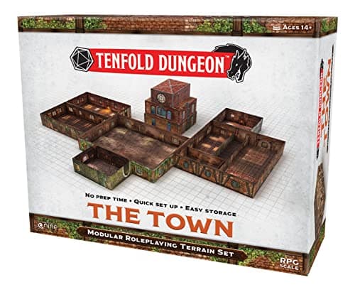 Gale Force Nine Tenfold Dungeon The Town Multicolor GF9TFD03