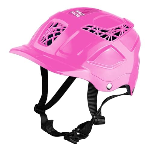 Jaspo Neo Kids Cycling Adjustable Multisport Helmet for Skateboarding & Skating Suitable for Kids, Boys and Girls Up to 14 Years– Made in India (Pink)