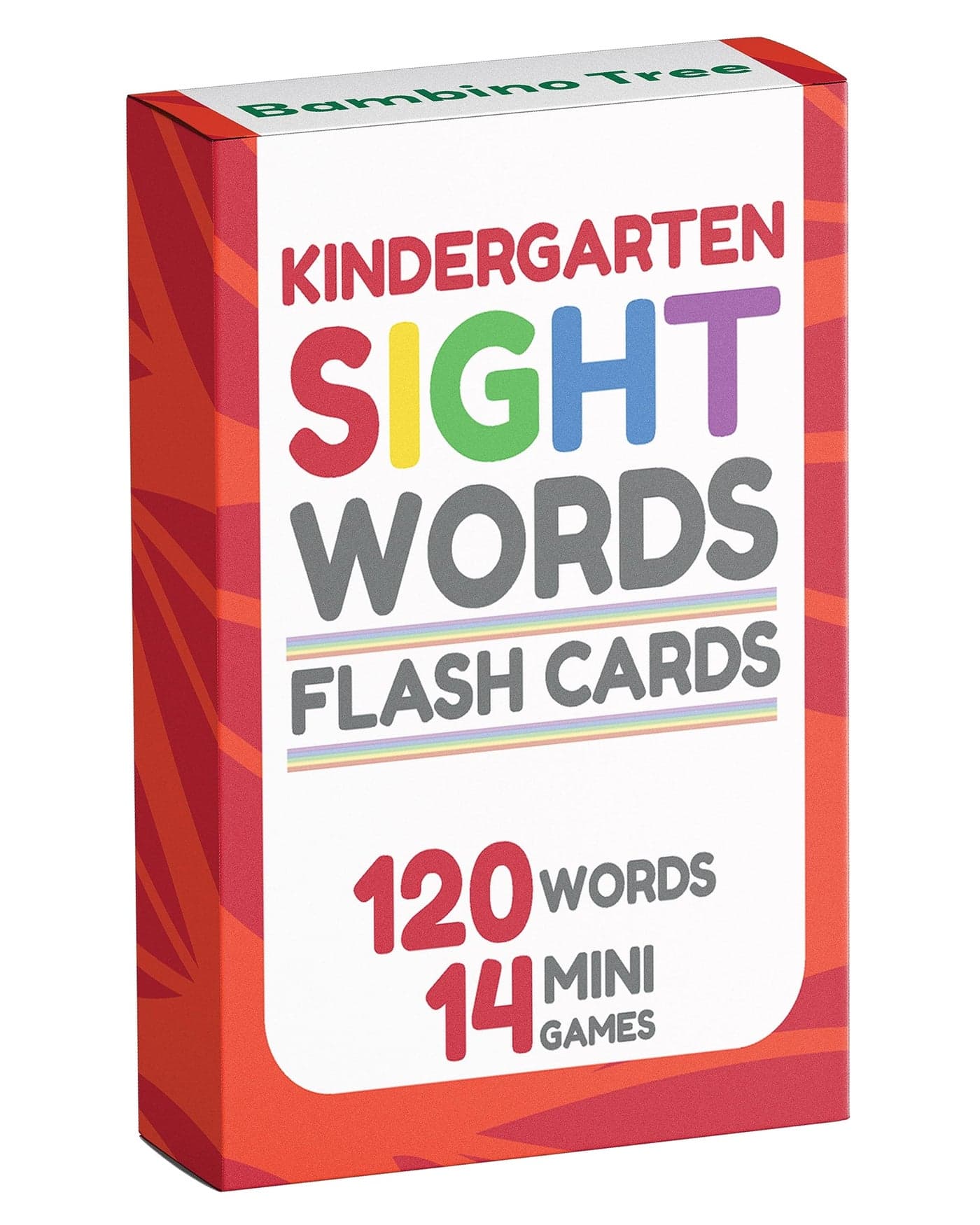 Sight Words Flash Cards Kindergarten - 120 High Frequency Words from Dolch's and Fry's Sight Word List for Ages 4-6 Years