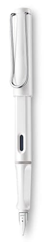 LAMY Safari Shiny White Fountain Pen L19WEB