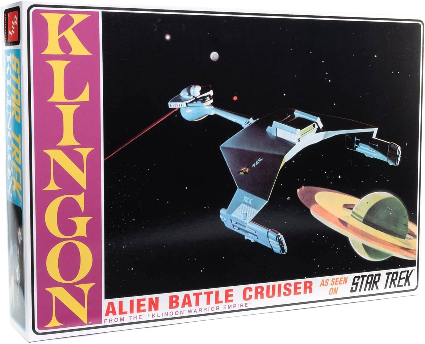 AMT Star Trek The Original Series Klingon Battle Cruiser 1650 Scale Model Kit